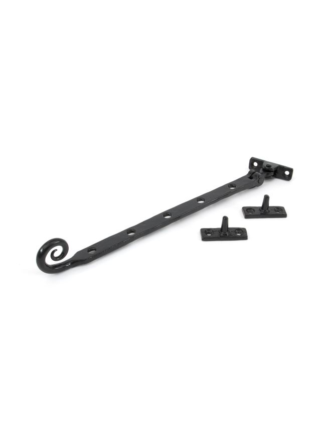 Black 12" Handmade Monkeytail Stay