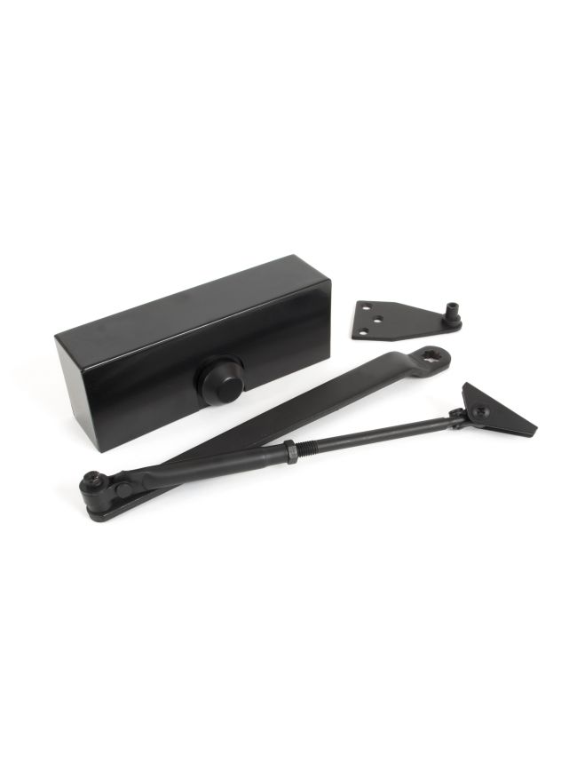 Black Size 3 Door Closer & Cover
