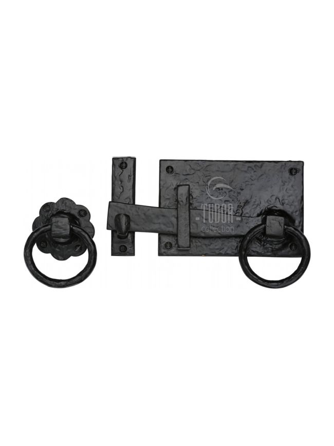 The Tudor Collection Gate Latch Black Iron