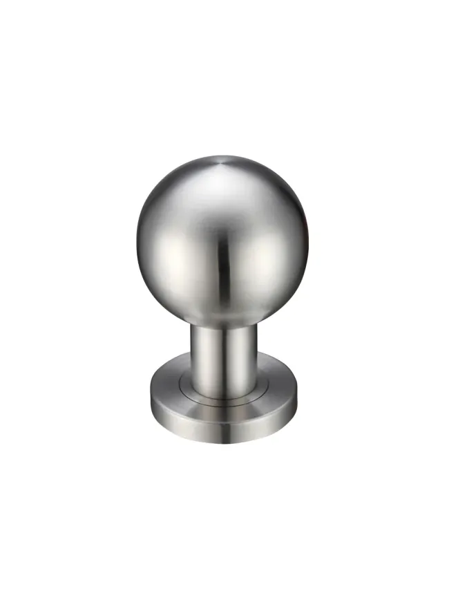 Zoo Hardware Ball Mortice Knob - 55mm Ball dia - Satin Stainless