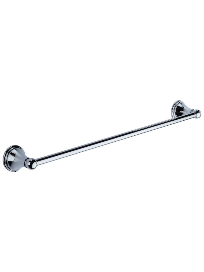Cambridge 60cm Towel Bar Rail. Wall Mounted for Bathroom and Kitchen. Polished Chrome finish