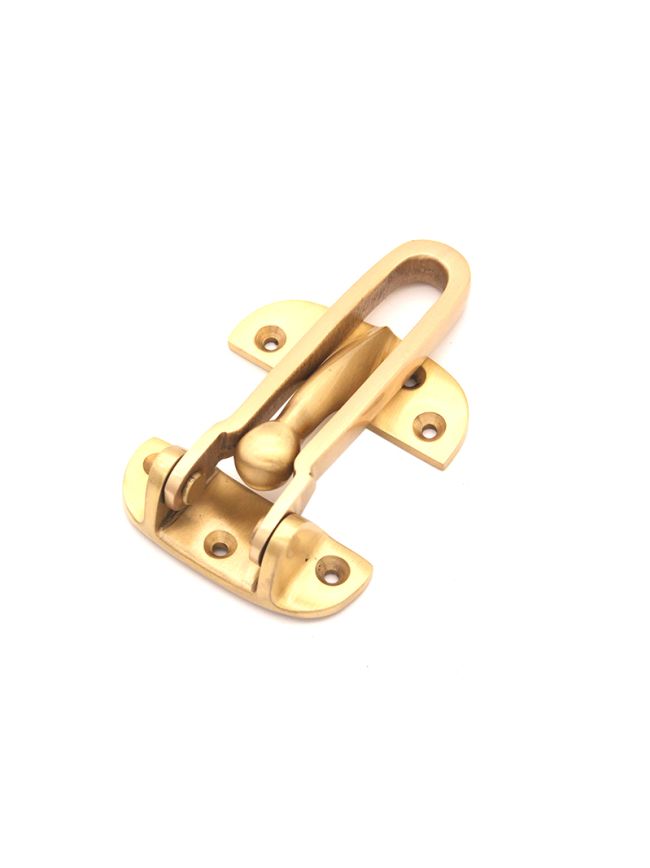 Brass Door Guard 105mm Satin Brass