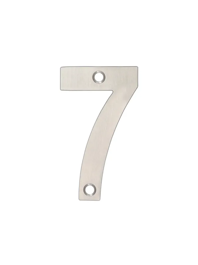 Zoo Hardware Numerals - Polished Stainless