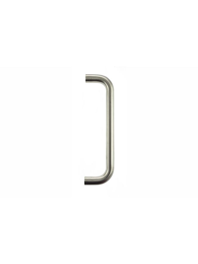 Atlantic D Pull Handle [Bolt Through] 450mm x 19mm - Satin Stainless Steel