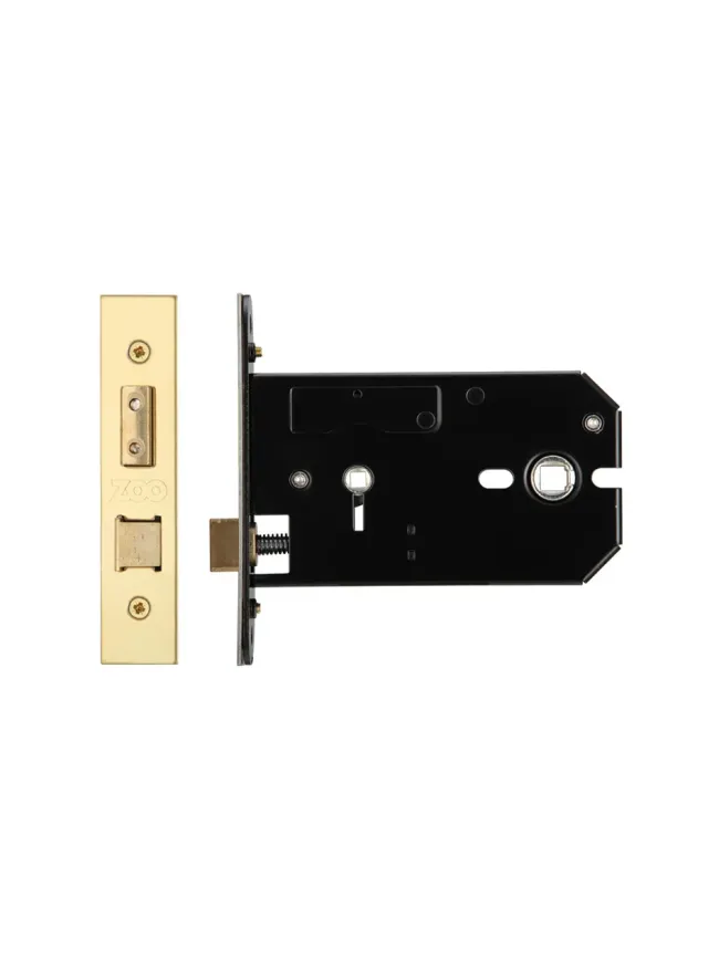 Zoo Hardware Horizontal Lock - 127mm - Bathroom Version
