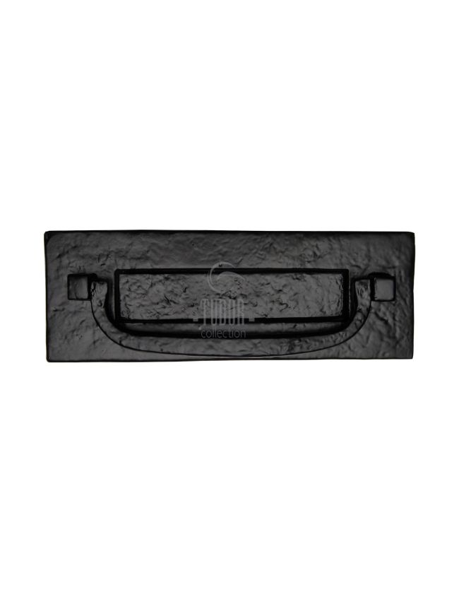 The Tudor Postal Knocker Black Iron