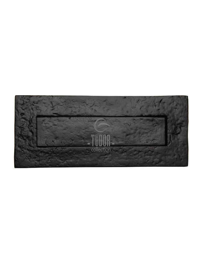 The Tudor Letterplate 10 1/2" Black Iron