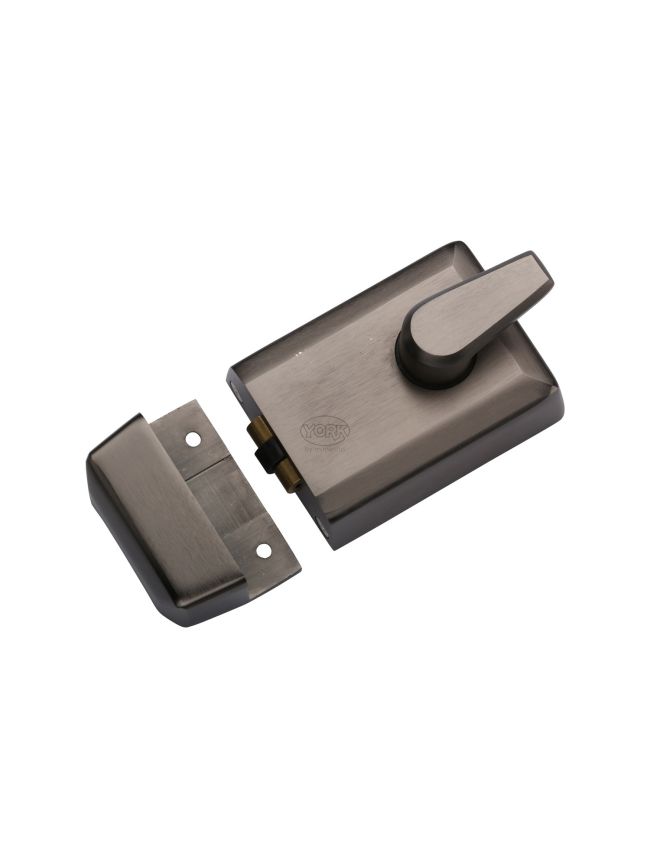 60mm Roller Bolt Nightlatch Matt Bronze Finish