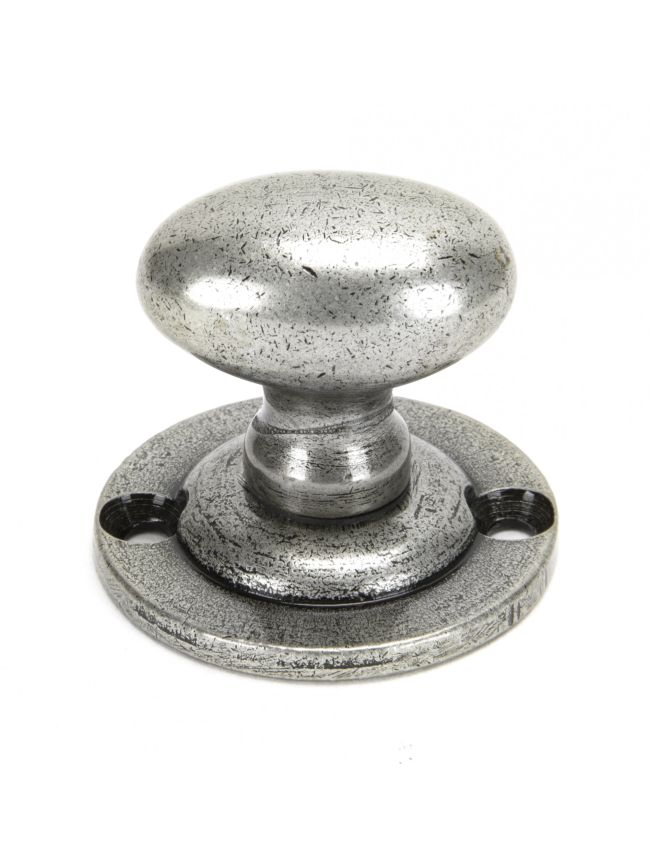 Pewter Oval Rack Bolt