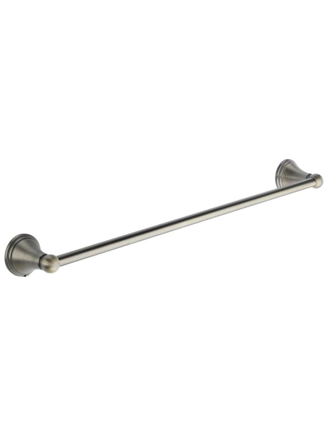 Cambridge 60cm Towel Bar Rail. Wall Mounted for Bathroom and Kitchen. Matt Antique finish