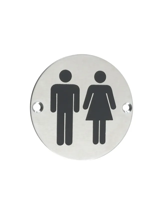Zoo Hardware Sex Symbol - Unisex - 76mm dia - Satin Stainless