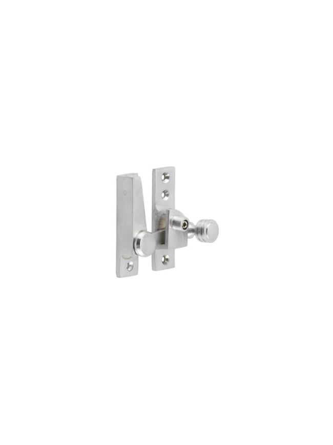 Jedo Lockable Quadrant Sash Fasteners 70x20mm Satin Chrome - By Frelan Hardware - JV4200LSC
