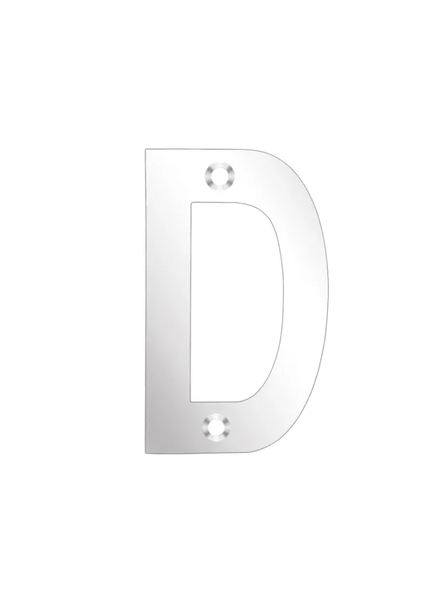 Zoo Hardware Letter - Stainless Steel