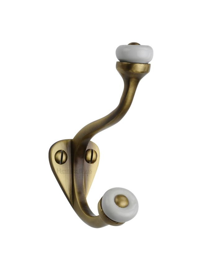 Heritage Brass Hat & Coat Hook Antique Brass Finish