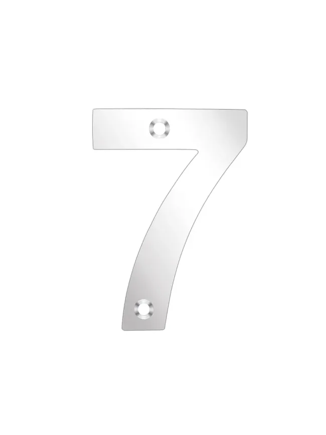 Zoo Hardware Numerals - Stainless Steel
