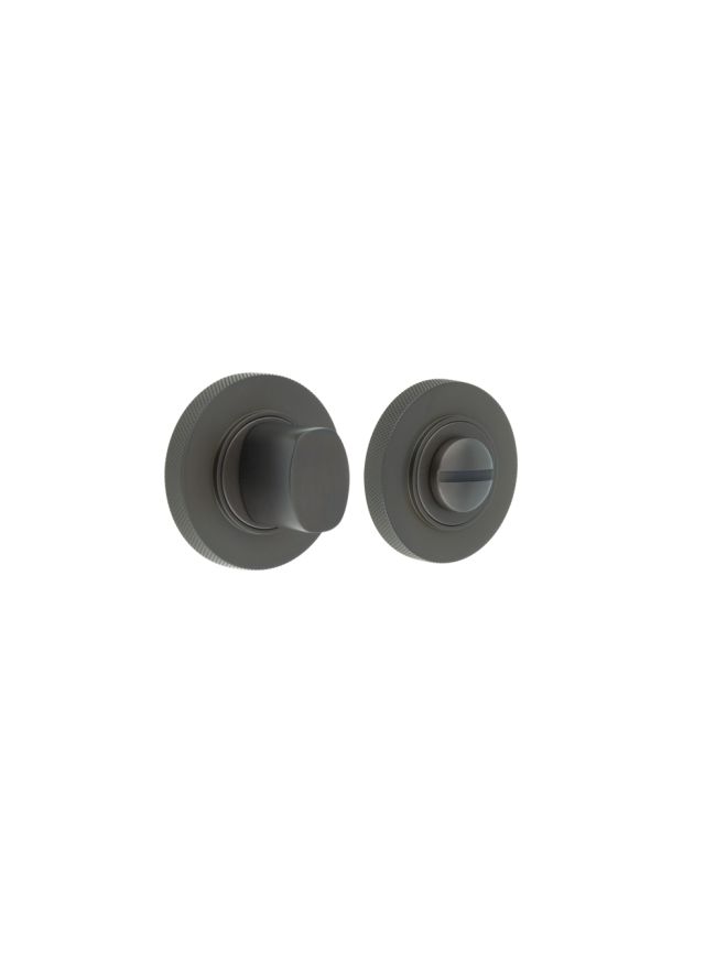 Burlington Turns & Releases Inner 3 Knurled Rose Dark Bronze - By Frelan Hardware - BUR-81DB-55DB