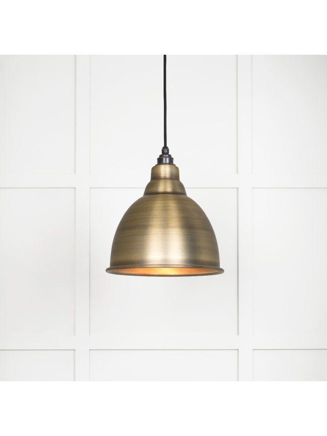 Aged Brass Brindley Pendant