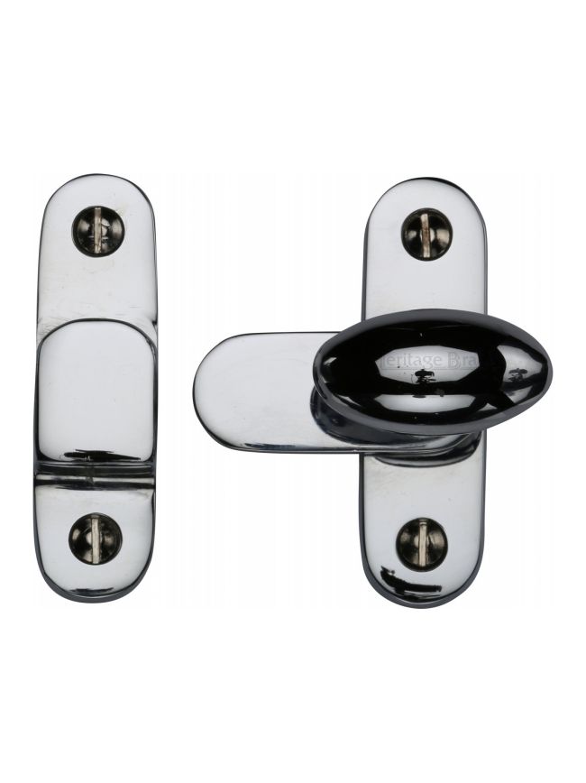 Heritage Brass Showcase Fastener Polished Chrome Finish