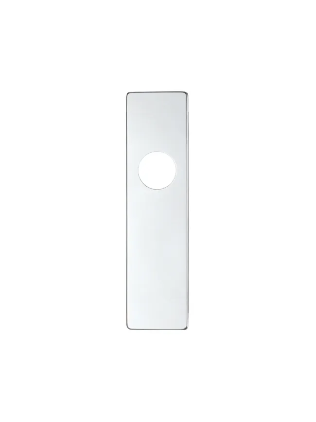 Zoo Hardware Spare Push on Latch Backplate for Aluminium - Satin