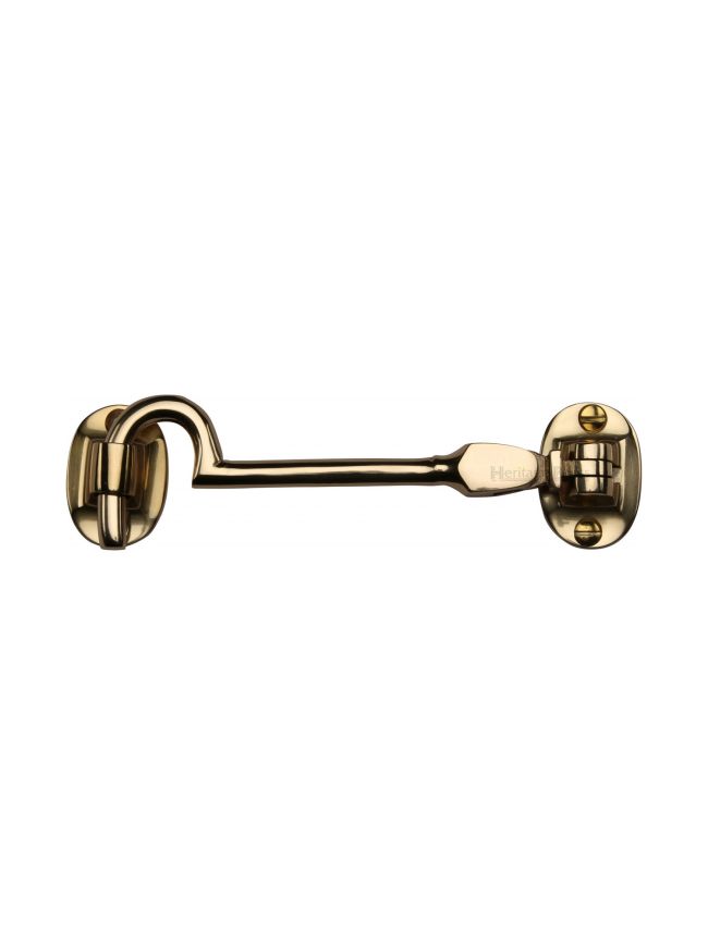 Heritage Brass Cabin Hook 4" Polished Brass finish