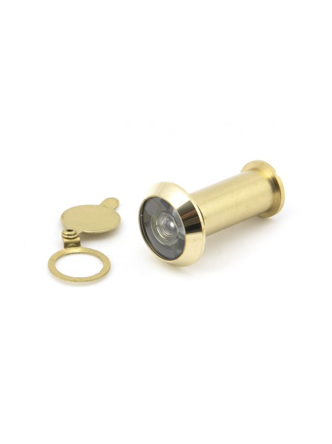 Lacquered Brass Door Viewer 180Â° (34-56mm Door)