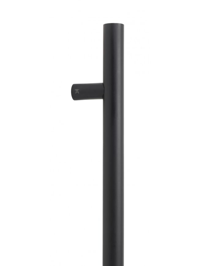 Matt Black SS (316) 1.5m T Bar Handle Secret Fix 32mm Ø