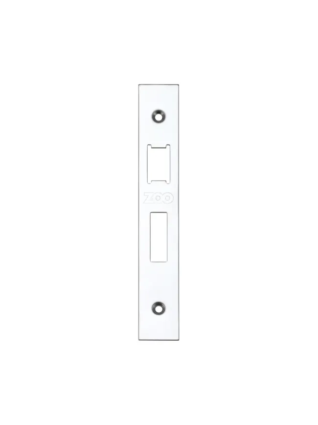 Zoo Hardware Spare Acc Pk for UK Sash Locks - contains Forend, Strike and Fixing Screws - Stainless Steel