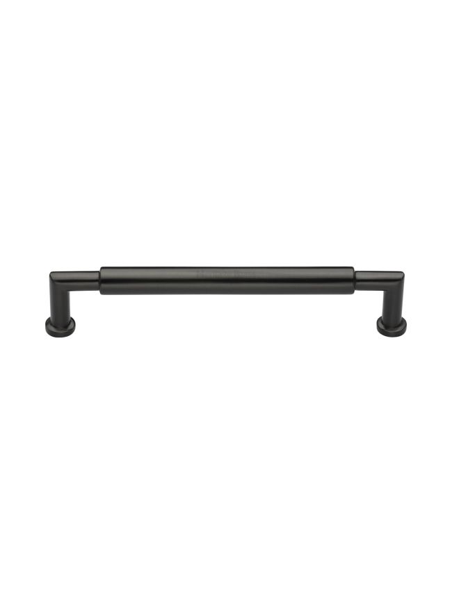 Heritage Brass Cabinet Pull Bauhaus Round Design 152mm CTC Matt Bronze Finish
