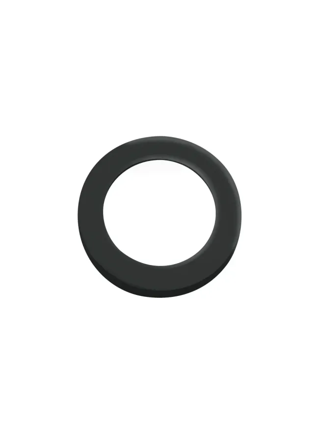 Zoo Hardware Spare round rose (turn & release) - Oscuro Matt Black
