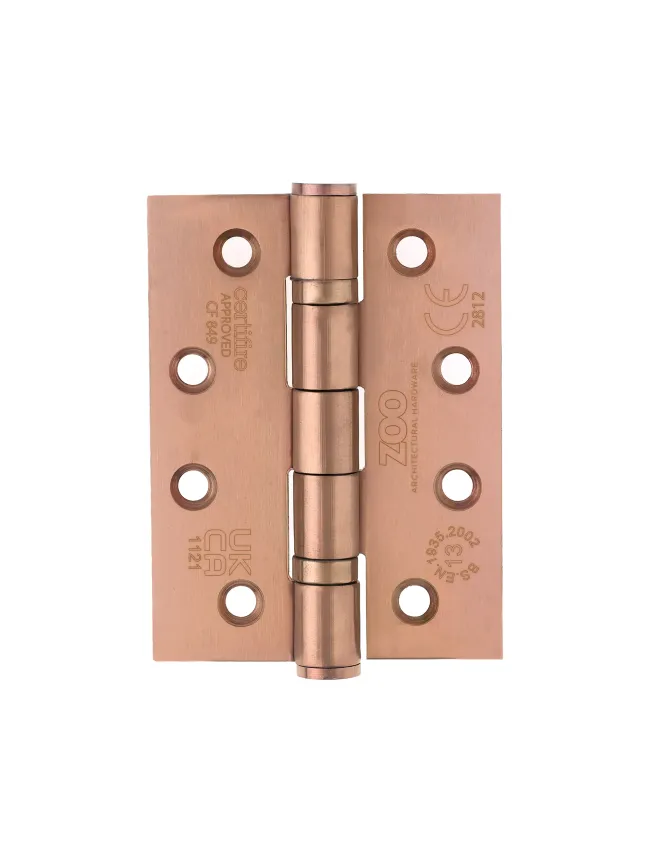 Zoo Hardware Grade 13 Ball Bearing Hinge - SS201 - CF849 - PVD Bronze