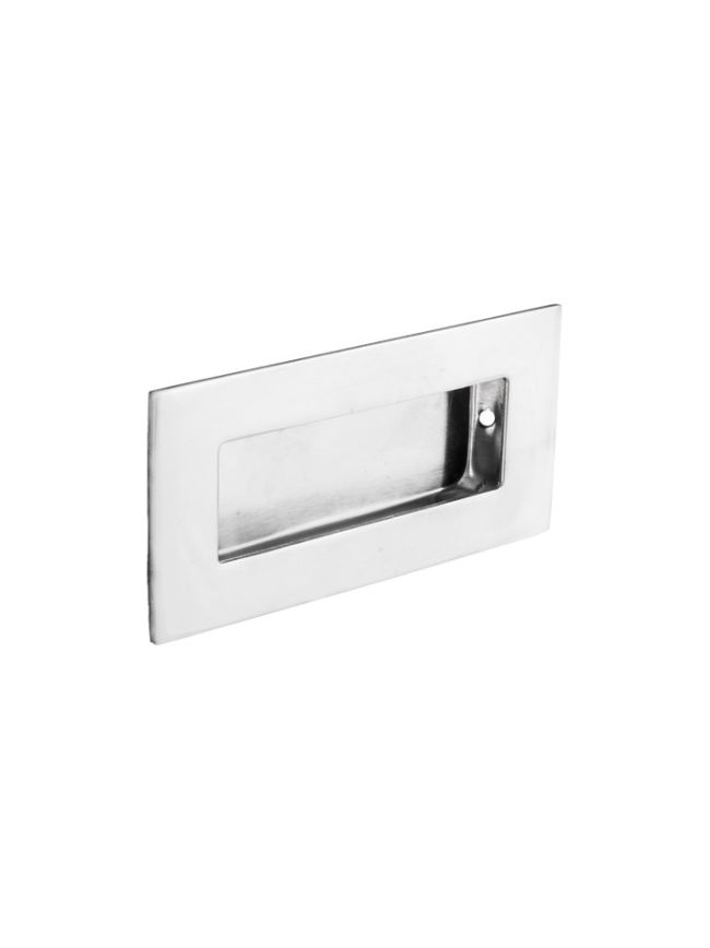 Flush Pull - Bright Stainless Steel