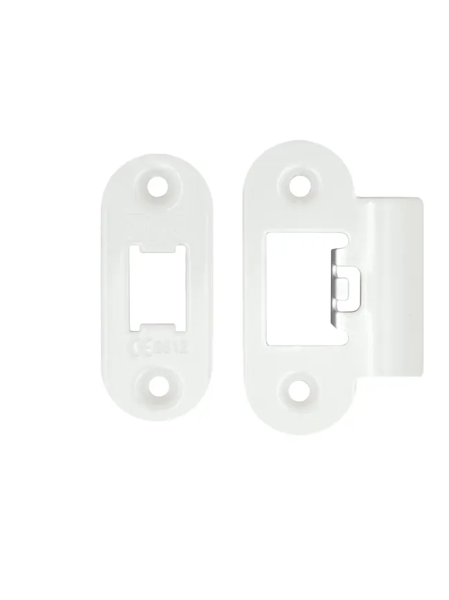 Zoo Hardware Spare Radius Acc Pk for Heavy Duty Tubular Latch - White