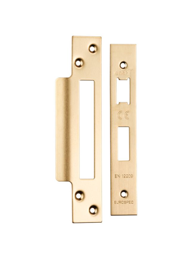 Architectural Sashlock Forend & Strike Pack - Satin Brass