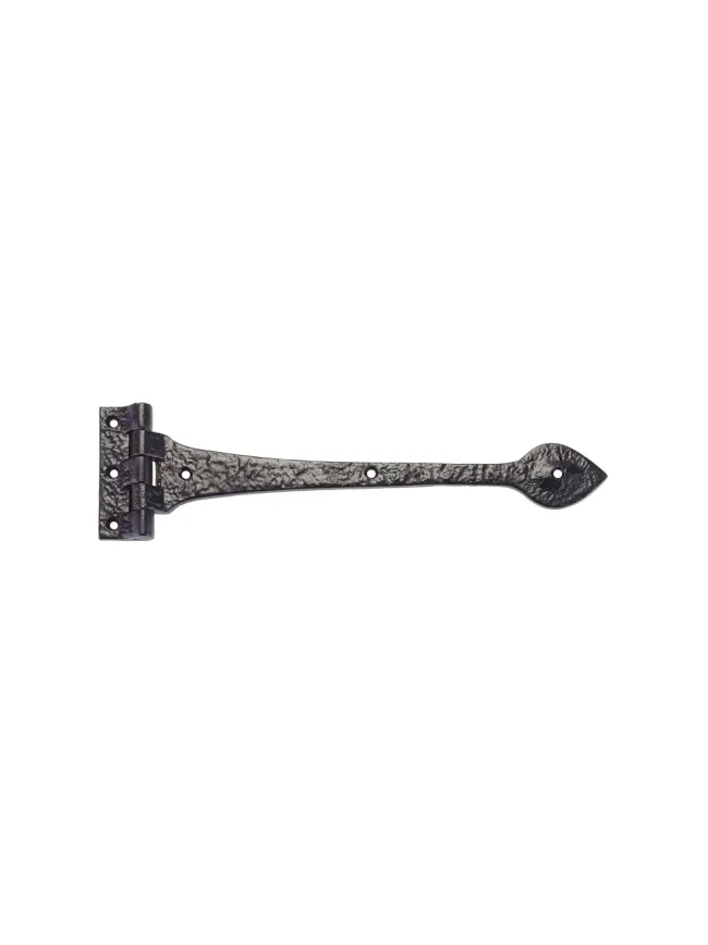 Zoo Hardware T Hinge - 12" - Pair - Black