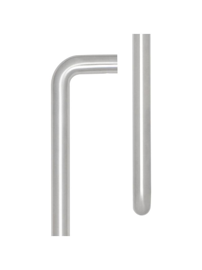 CRES 425mm Face Fix Satin Stainless Steel D Shape Pull Handle - By Frelan Hardware - CRES3002SSSFF