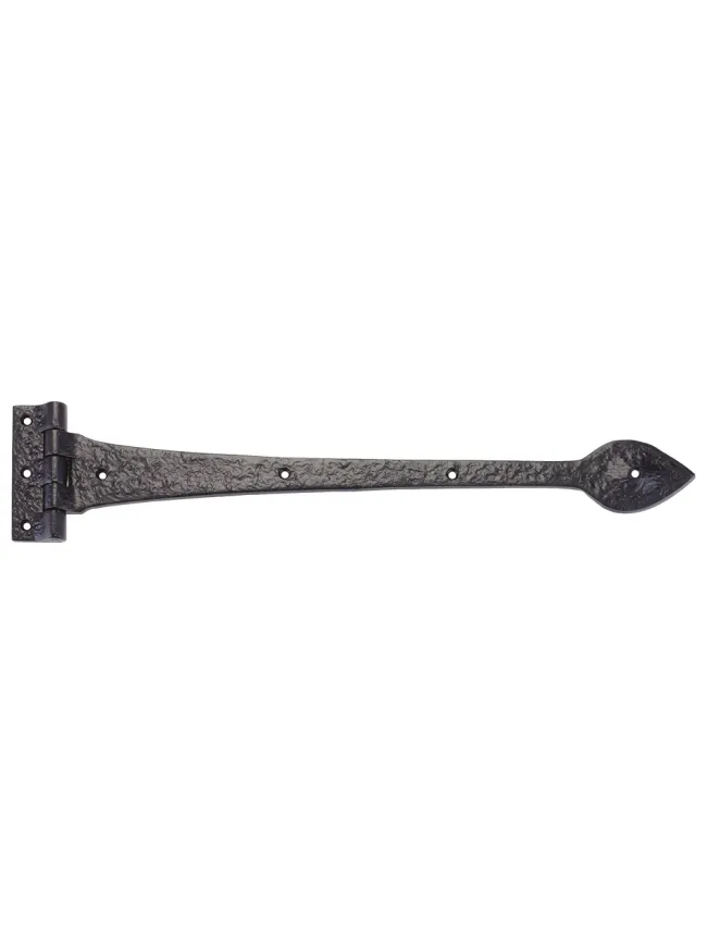 Zoo Hardware T Hinge - 18" - Pair - Black