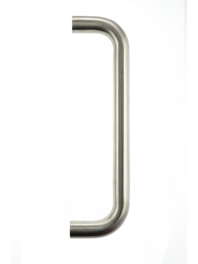 CleanTouch Pull Handle [Bolt Through] 225mm x 19mm - Satin Stainless Steel
