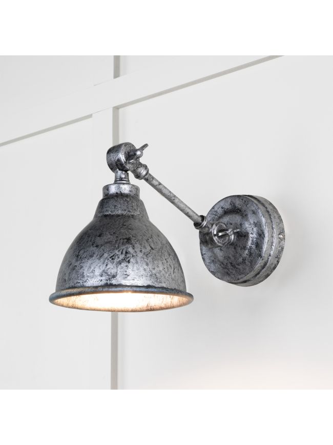 Pewter Brindley Wall Light