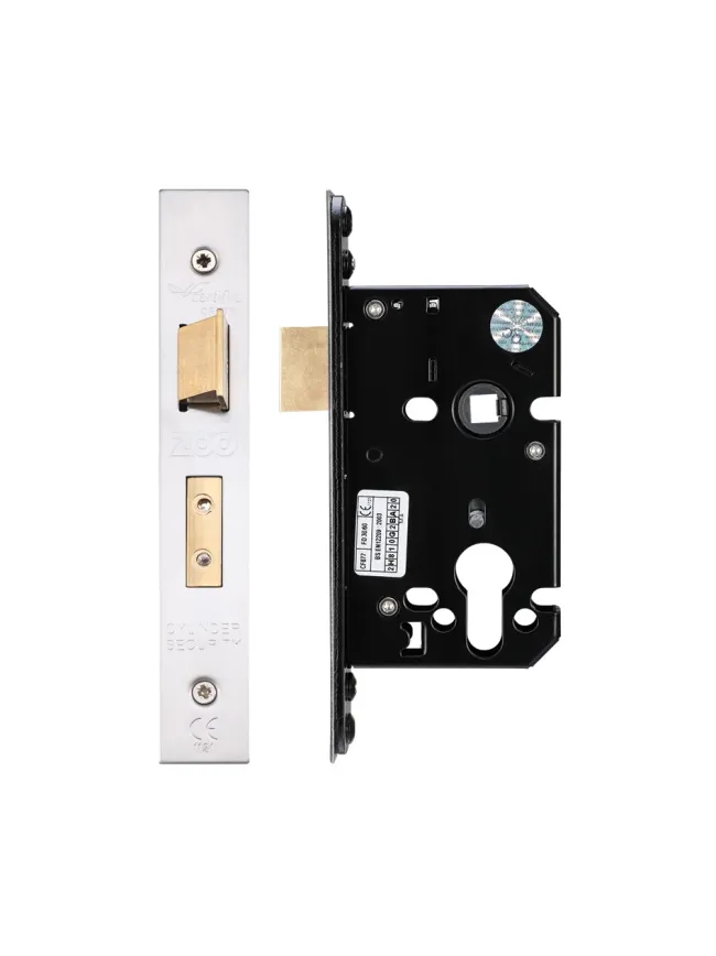 Zoo Hardware Euro Profile Sashlock - Satin Stainless