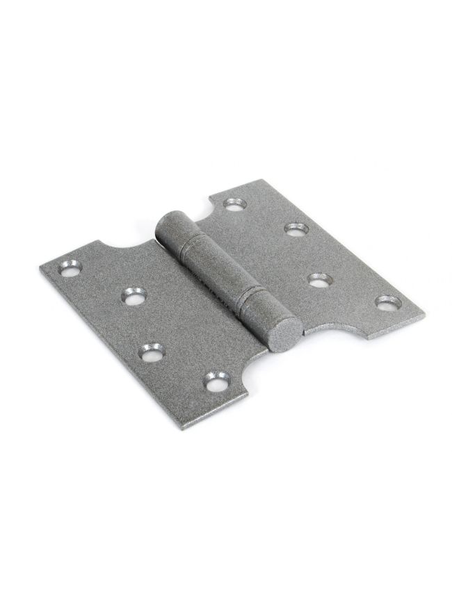 Pewter 4" x 2" x 4" Parliament Hinge (pair) ss