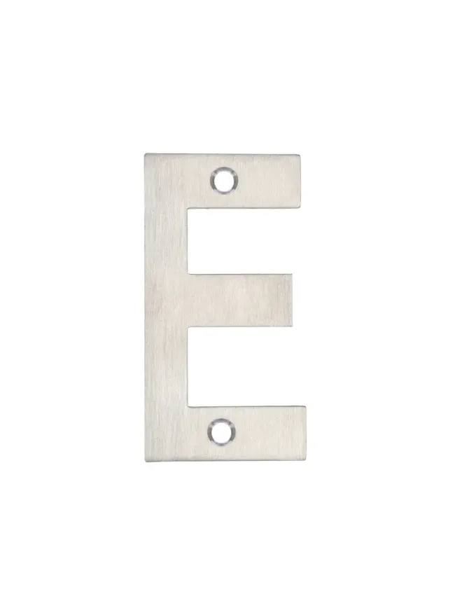 Zoo Hardware Letter - Polished Stainless