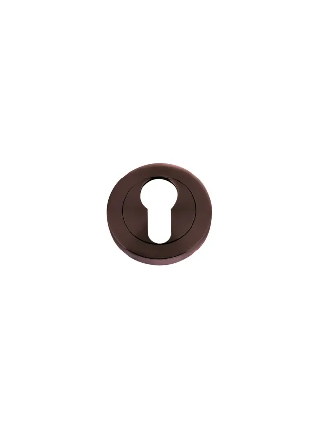 Zoo Hardware Euro profile escutcheon - Etna Bronze