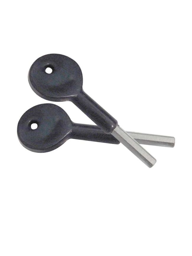 Jedo Keys for Locking Sash Stop 75mm - By Frelan Hardware - JV4201K