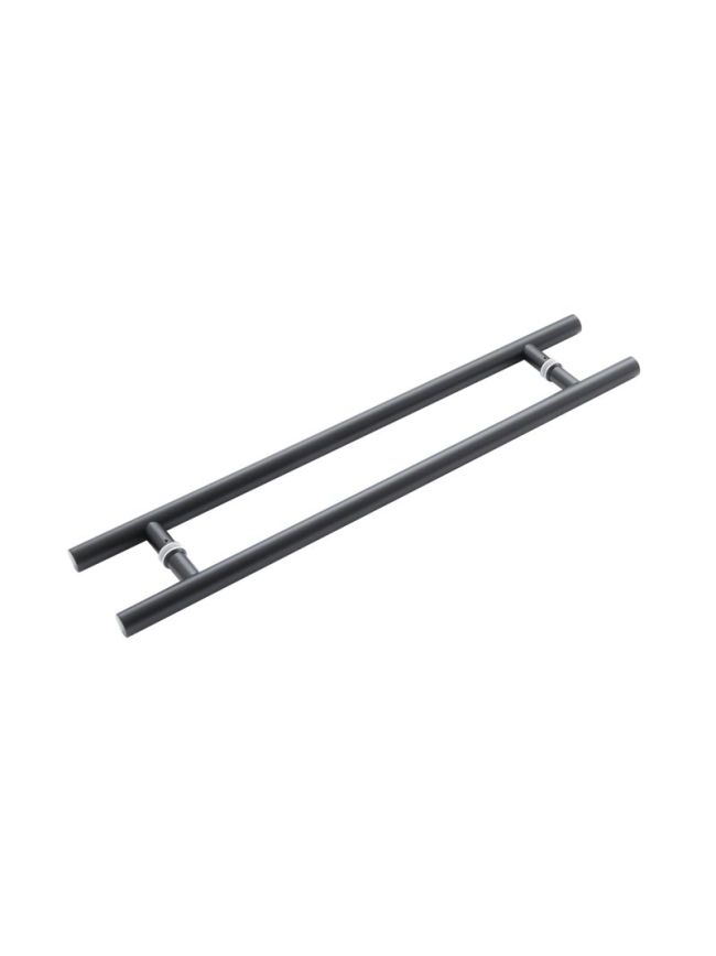 Three One Six Guardsman Pull Handles 800x32x600mm Back to Back Black - By Frelan Hardware - JMB521B
