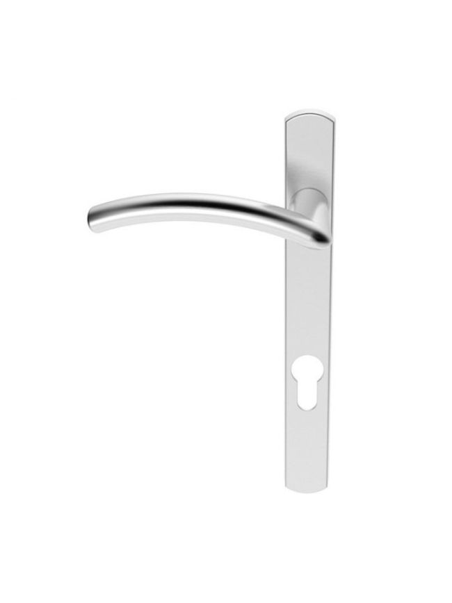 Serozzetta Verde Lever On Narrow Plate (L/H) - Satin Chrome