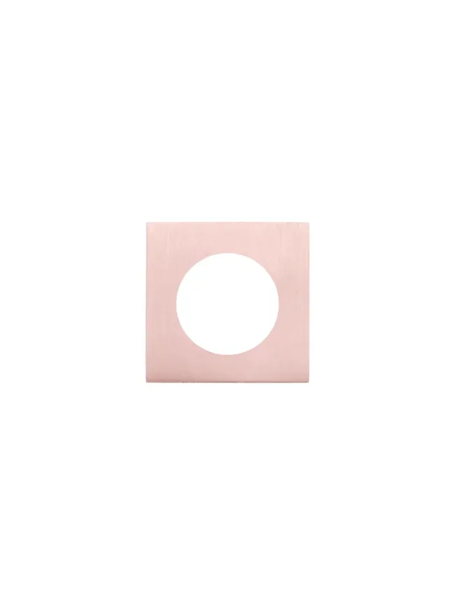 Zoo Hardware Spare square rose - Tuscan Rose Gold