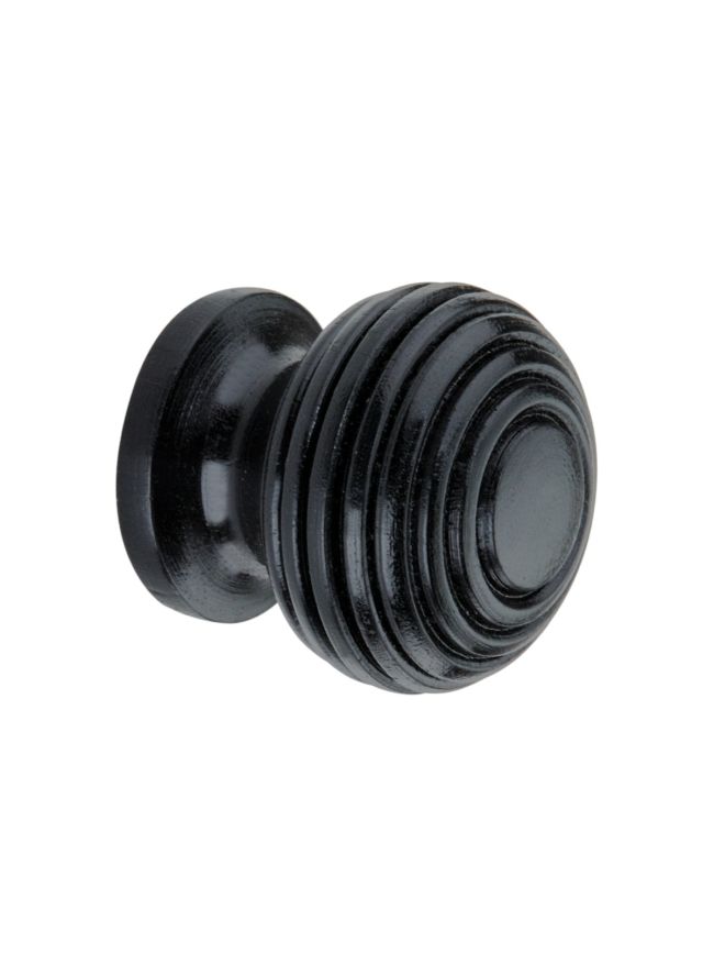 Ebonised Beehive Large Cupboard Knob