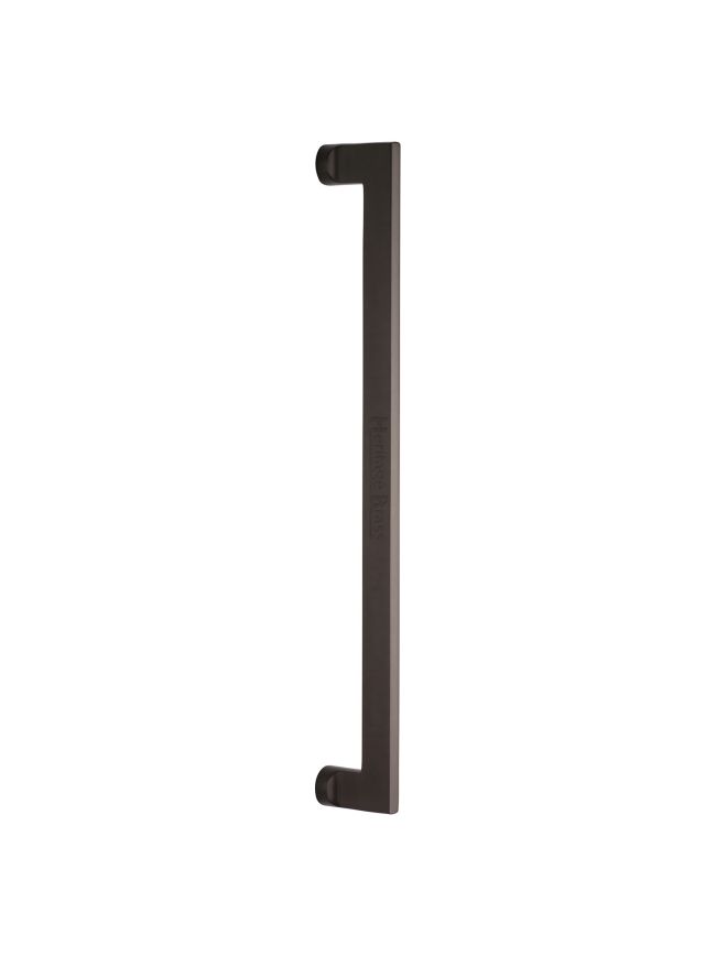 Heritage Brass Door Pull Handle Apollo Design 460mm Matt Bronze Finish