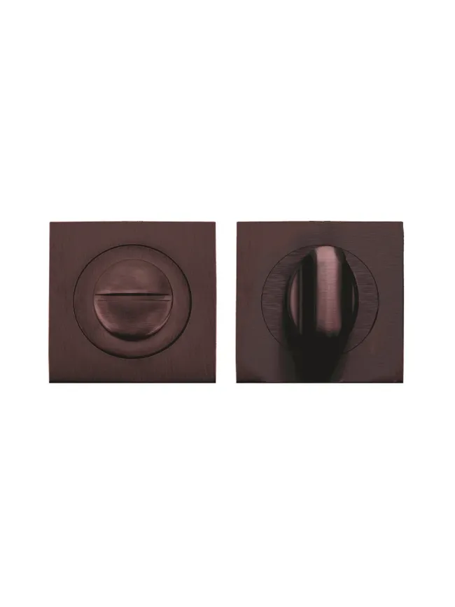 Zoo Hardware Square turn & release - Etna Bronze