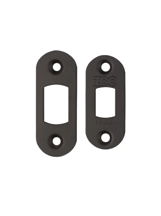 Zoo Hardware Spare Radius Acc Pk for Heavy Duty Tubular Deadbolts - Black
